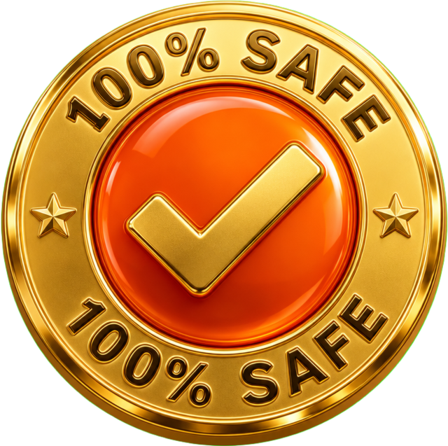 100% safe